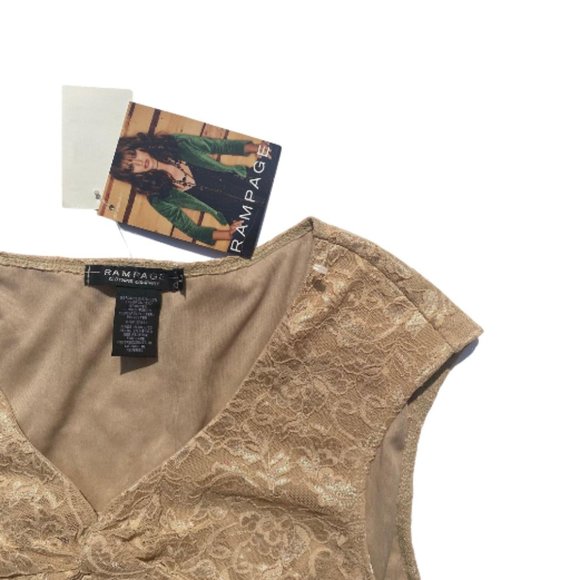 Y2K Rampage lace top (S) - Picture 3 of 3